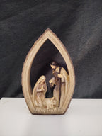 Krippenszene aus Harz von Gilde