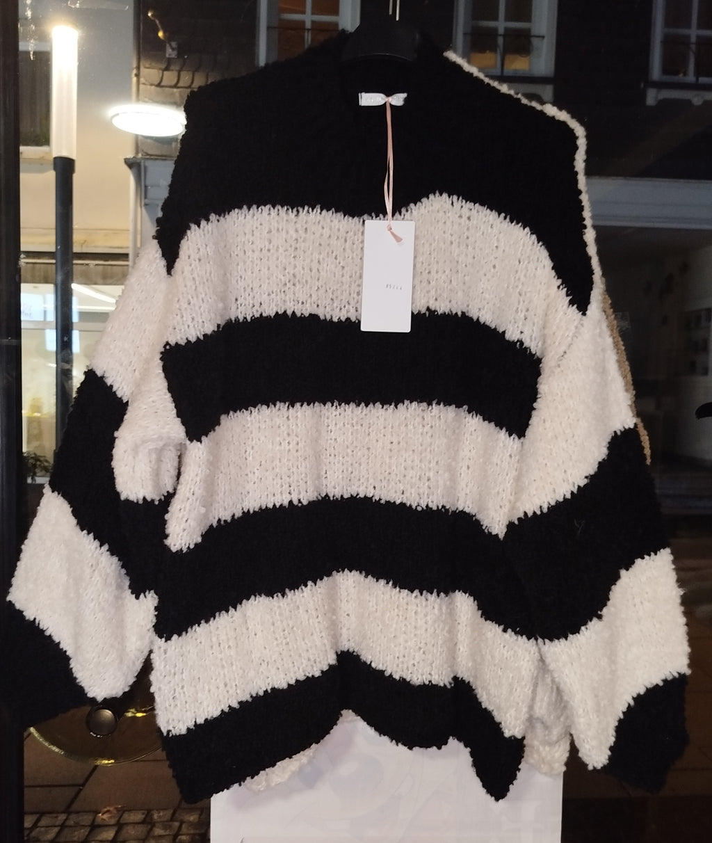 Strickpullover gestreift oversized onesize (36-44