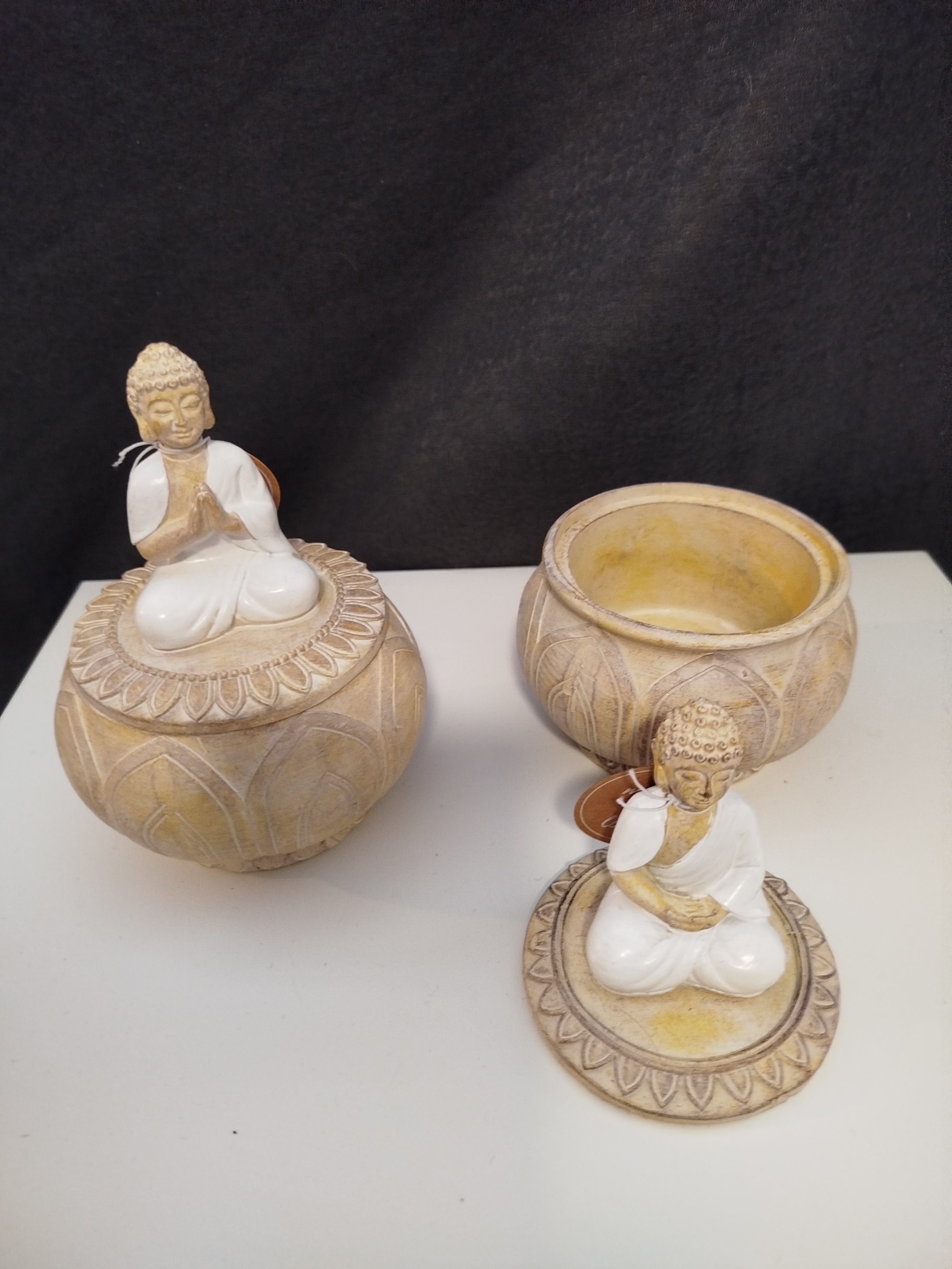 Kleine Dose Buddha von Boltze home