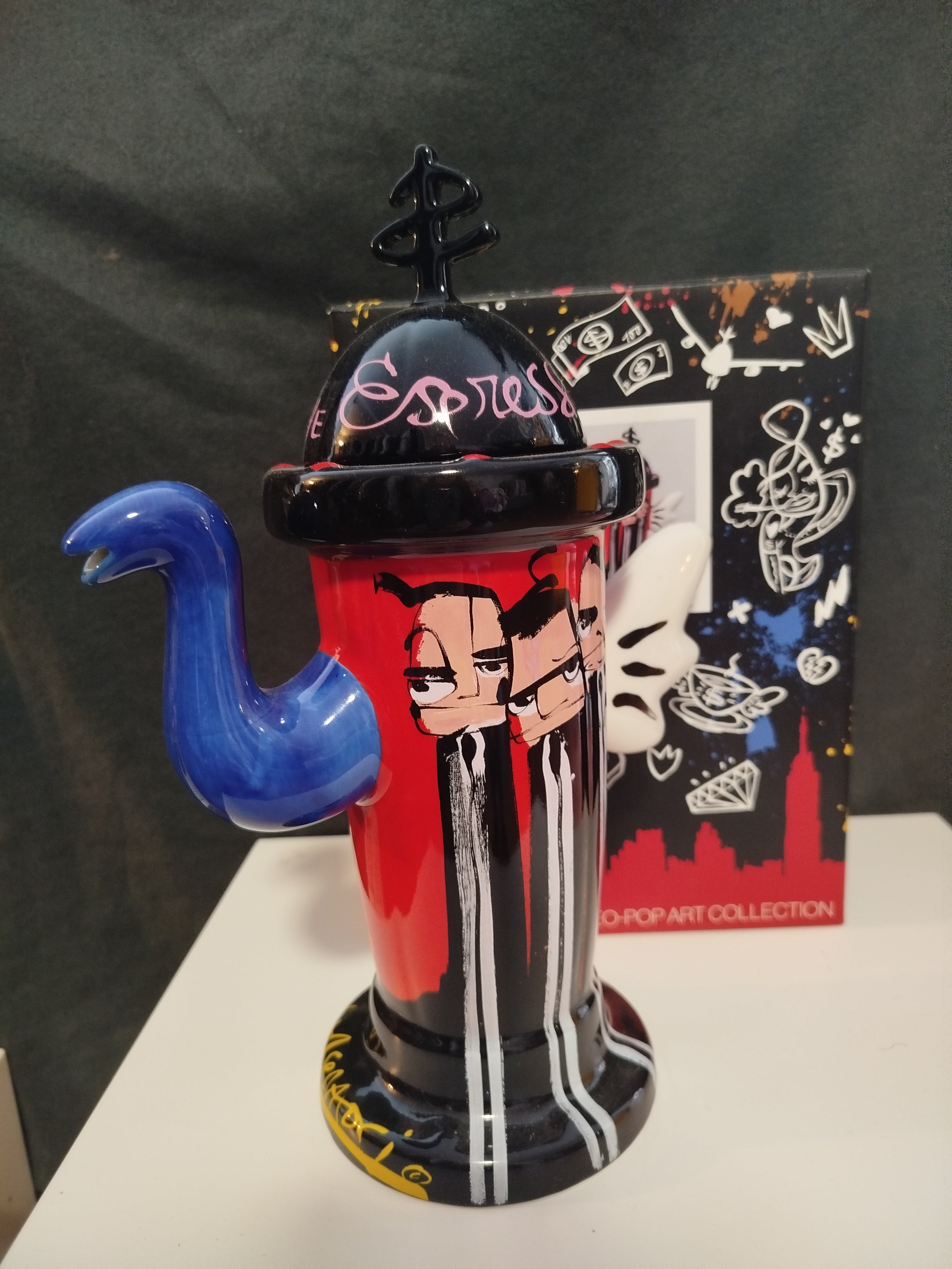 Senatorin Town Design Espresso Kaffee Kanne Broomstreet Coffee Boys