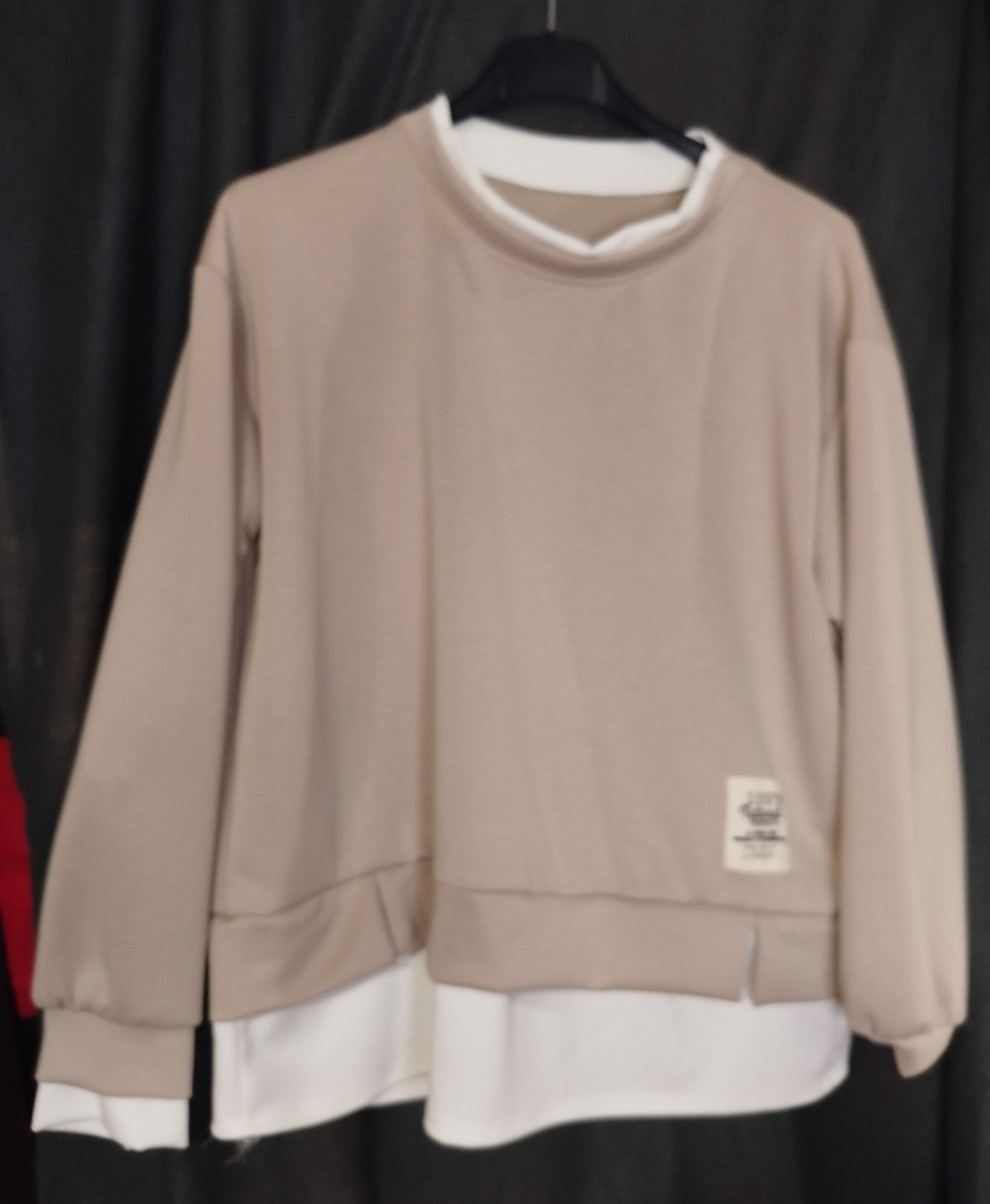 2 Teiler Sweatshirtstoff onesize (38-44)