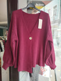 Strickjacke Bordeaux Gr. M