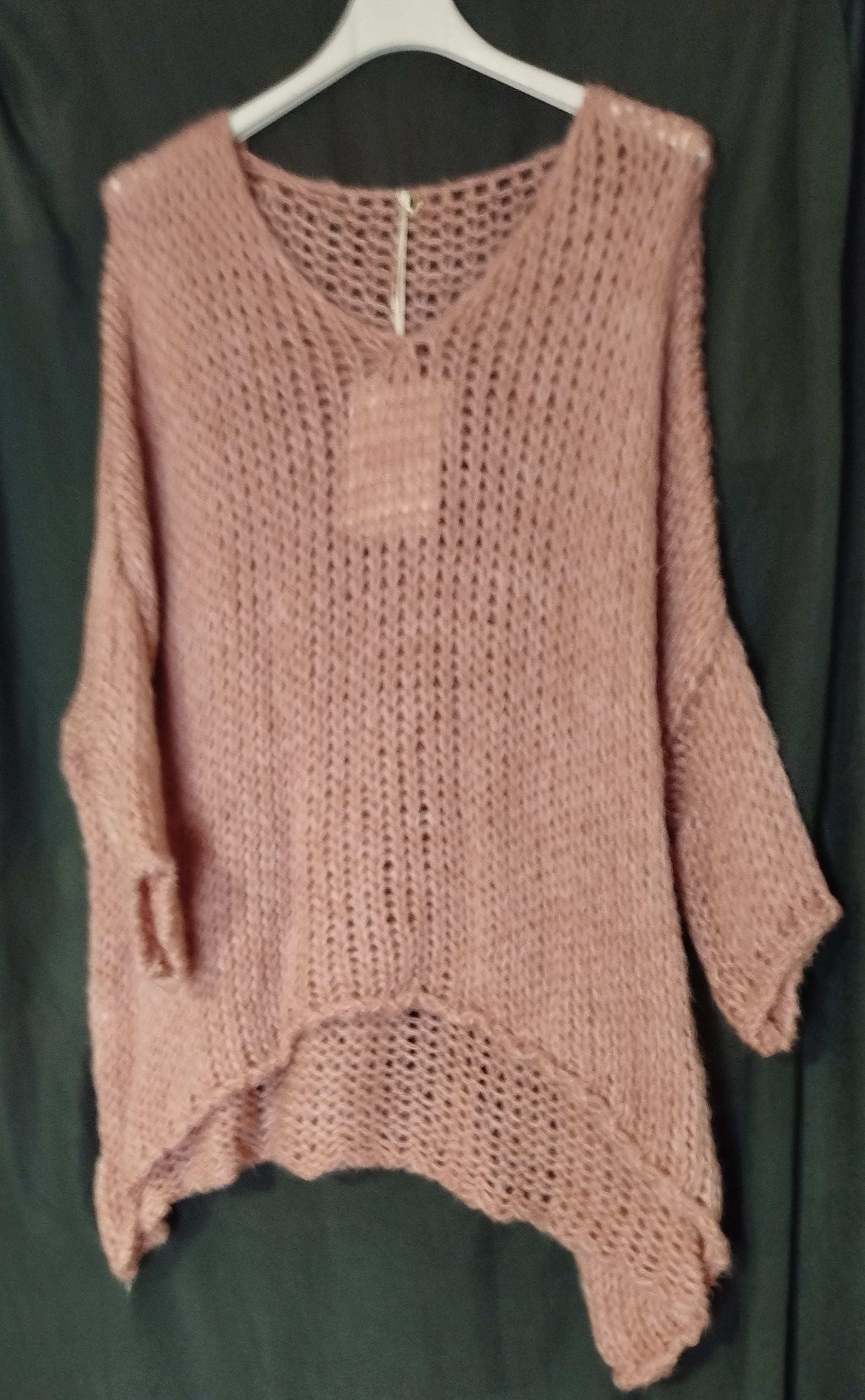 grober Strickpullover oversized onesize (38-44)