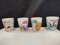 Kawaii Espresso Becher Set mit 4 Stück