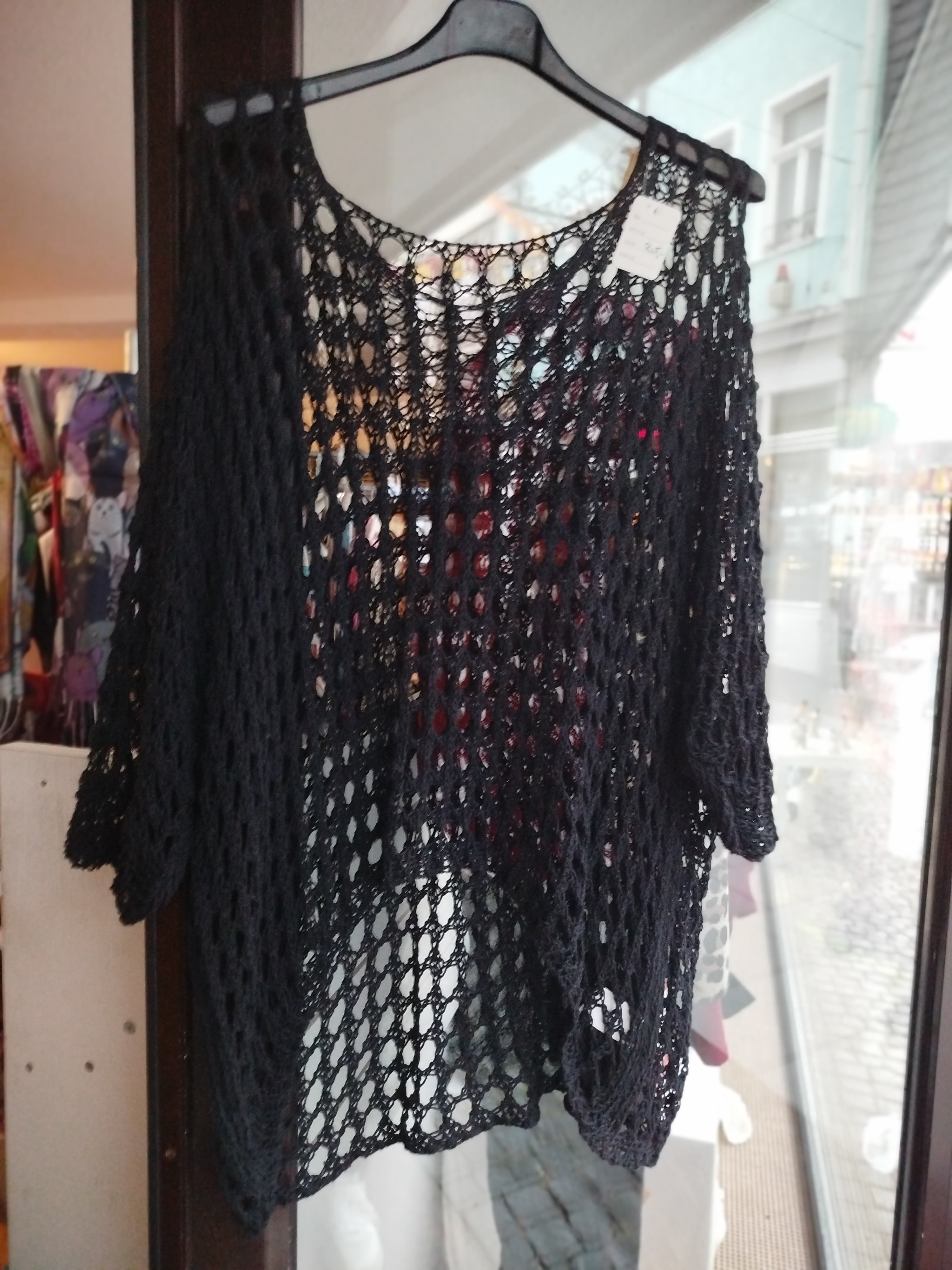 Boho Style Häkel Pullover onesize