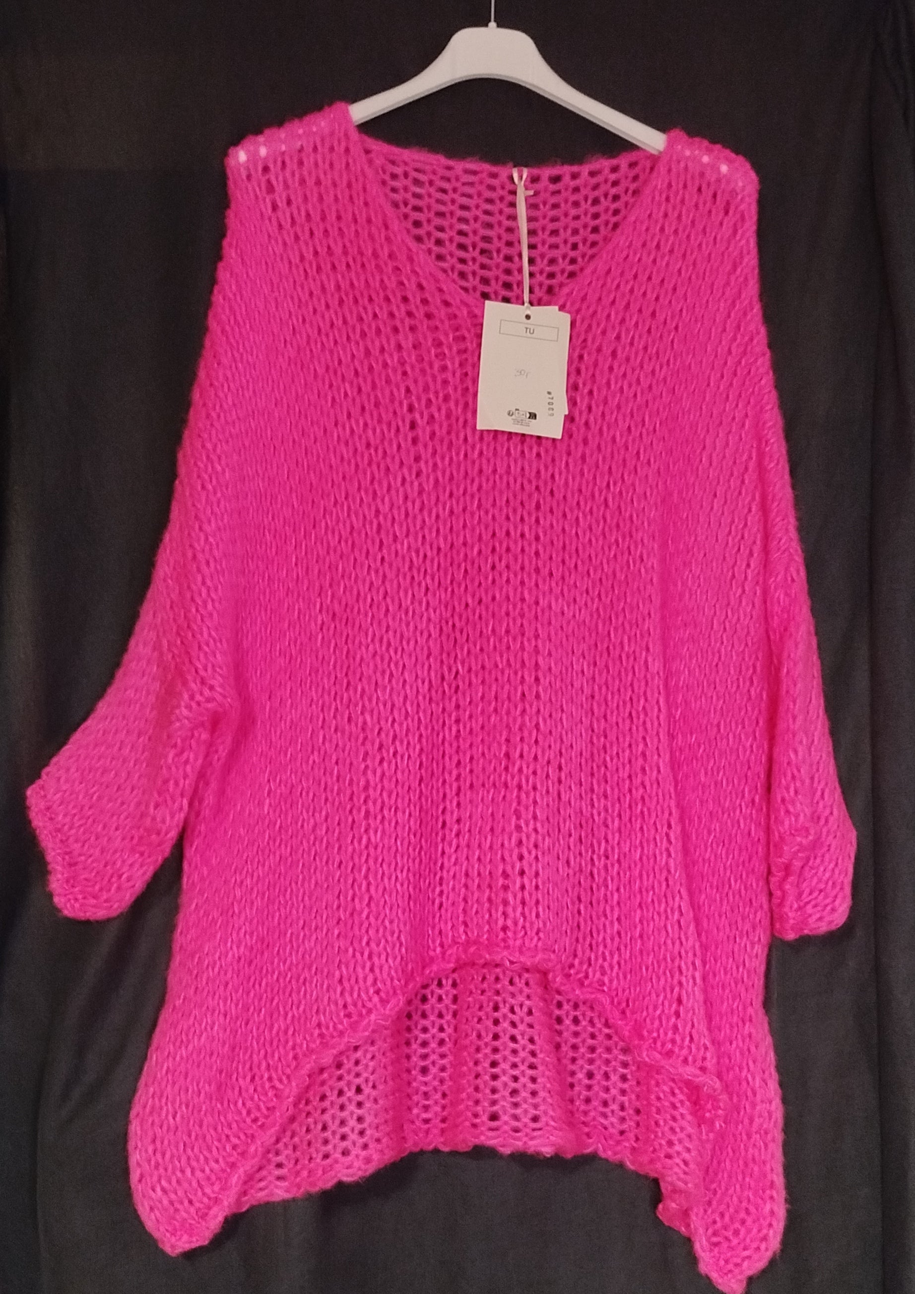 grober Strickpullover oversized onesize (38-44)