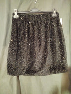 Minirock Glitzer Pailletten onesize (36-40)