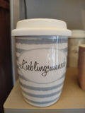 Coffee to Go Becher 'Lieblingsmensch'
