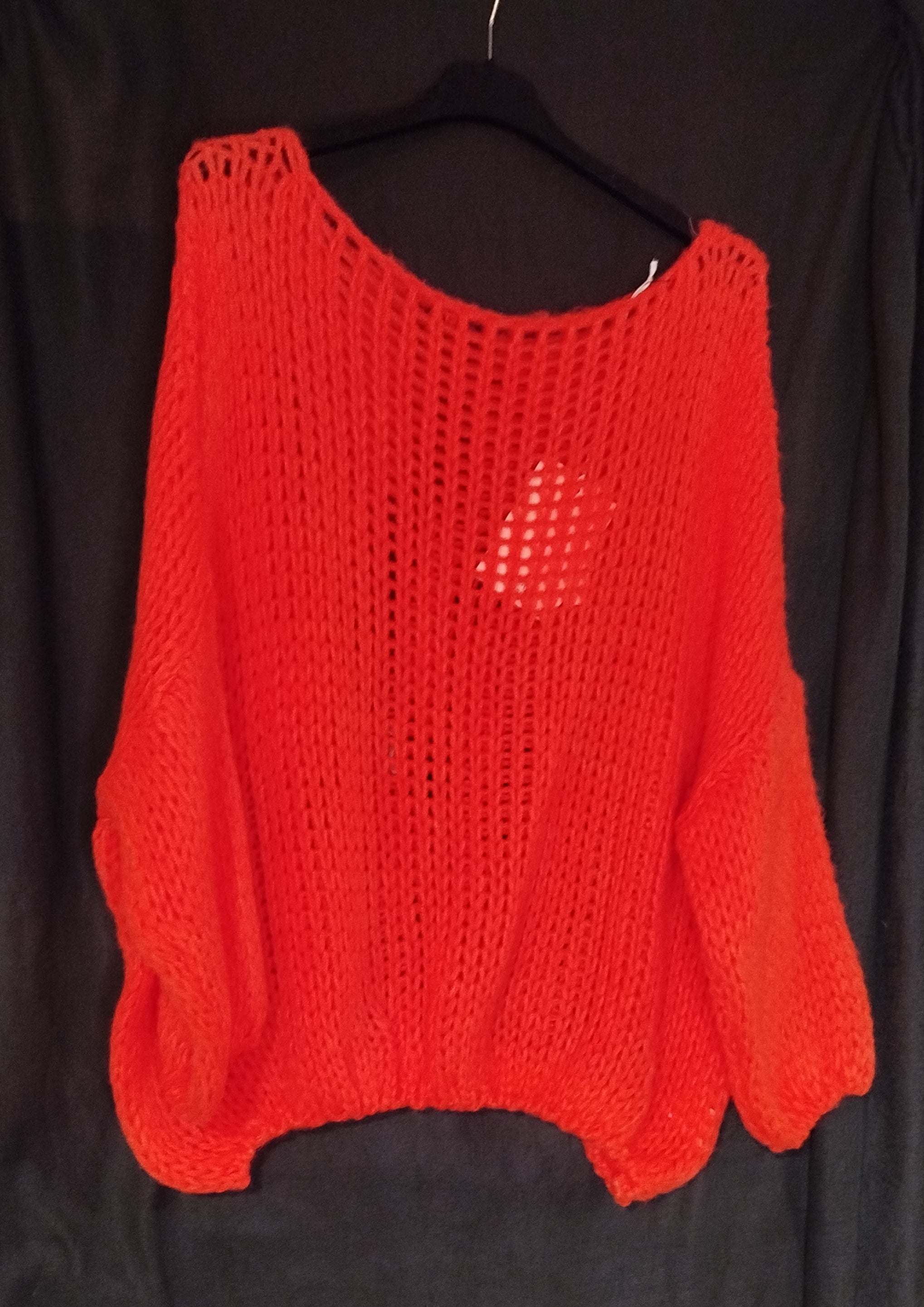 grober Strickpullover oversized onesize (38-44)