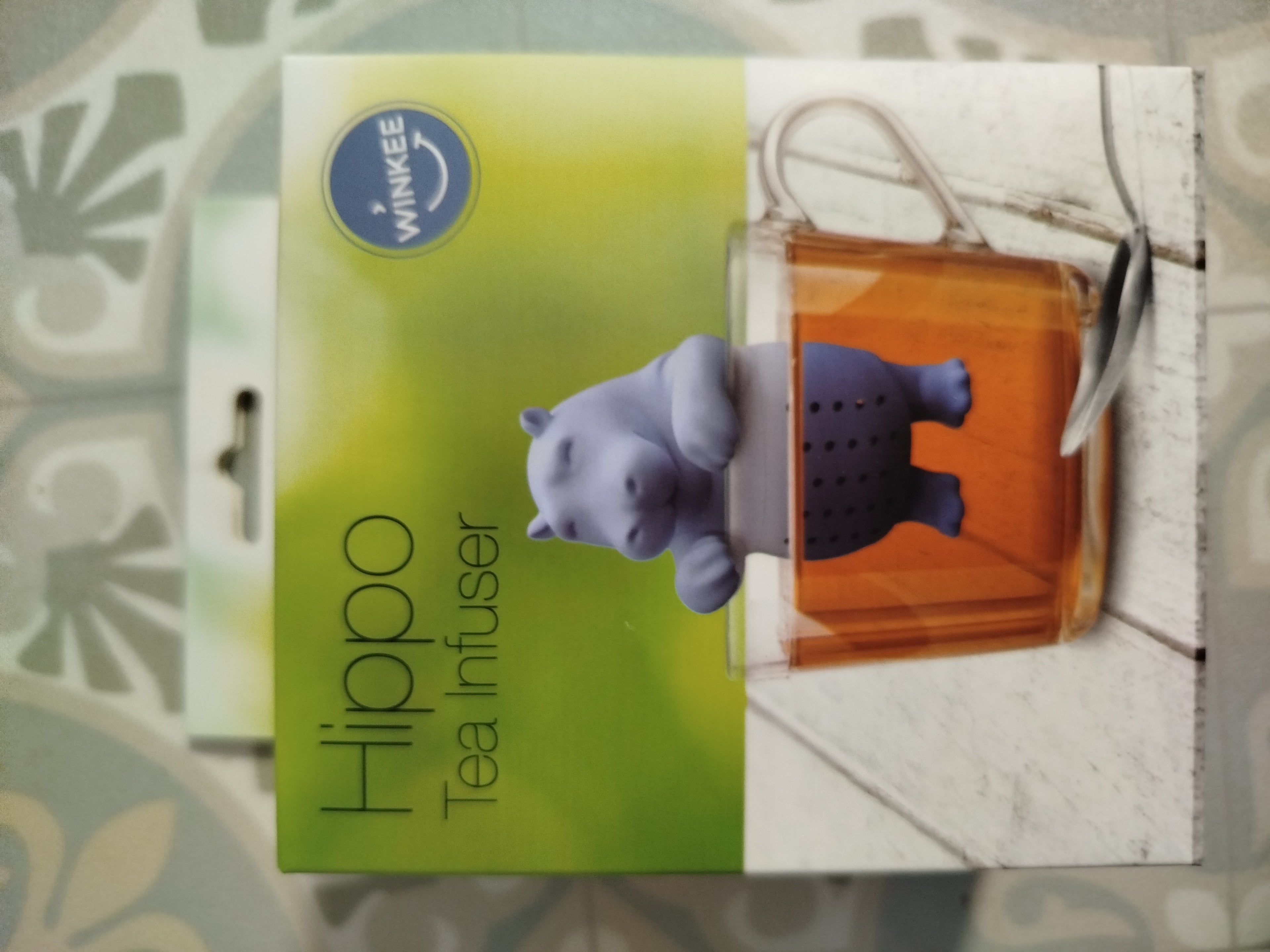 Tee Ei Hippo aus Silikon