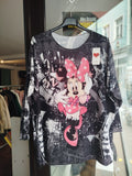 Leichtes Minnie Maus Sweatshirt onesize (36-44)
