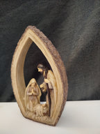 Krippenszene aus Harz von Gilde