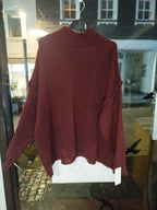 Kuscheliger Strickpullover mit Stehkragen oversized onesize (36-44)