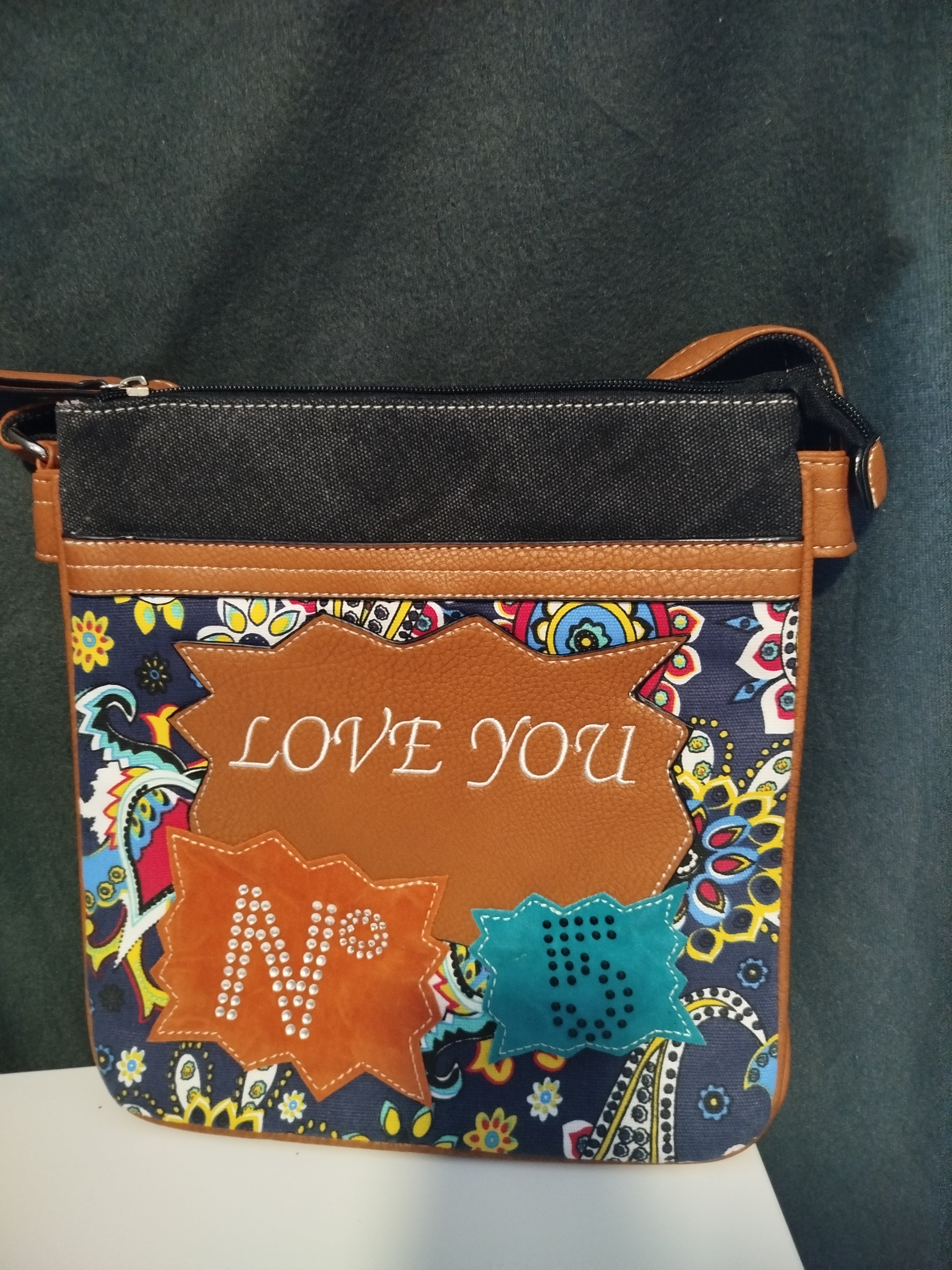 Kleine Handtasche 'love you'