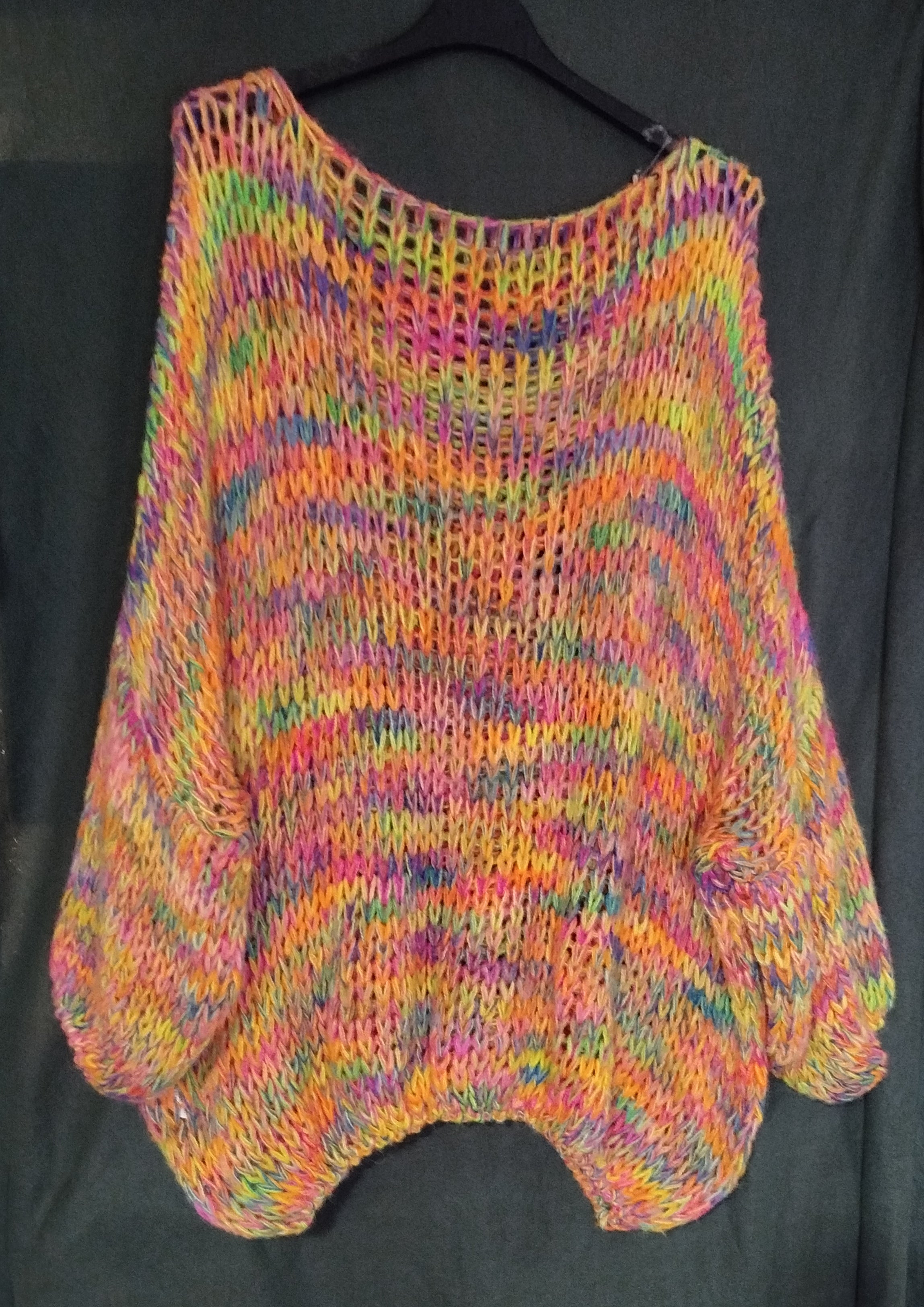 grober Strickpullover oversized onesize (38-44)