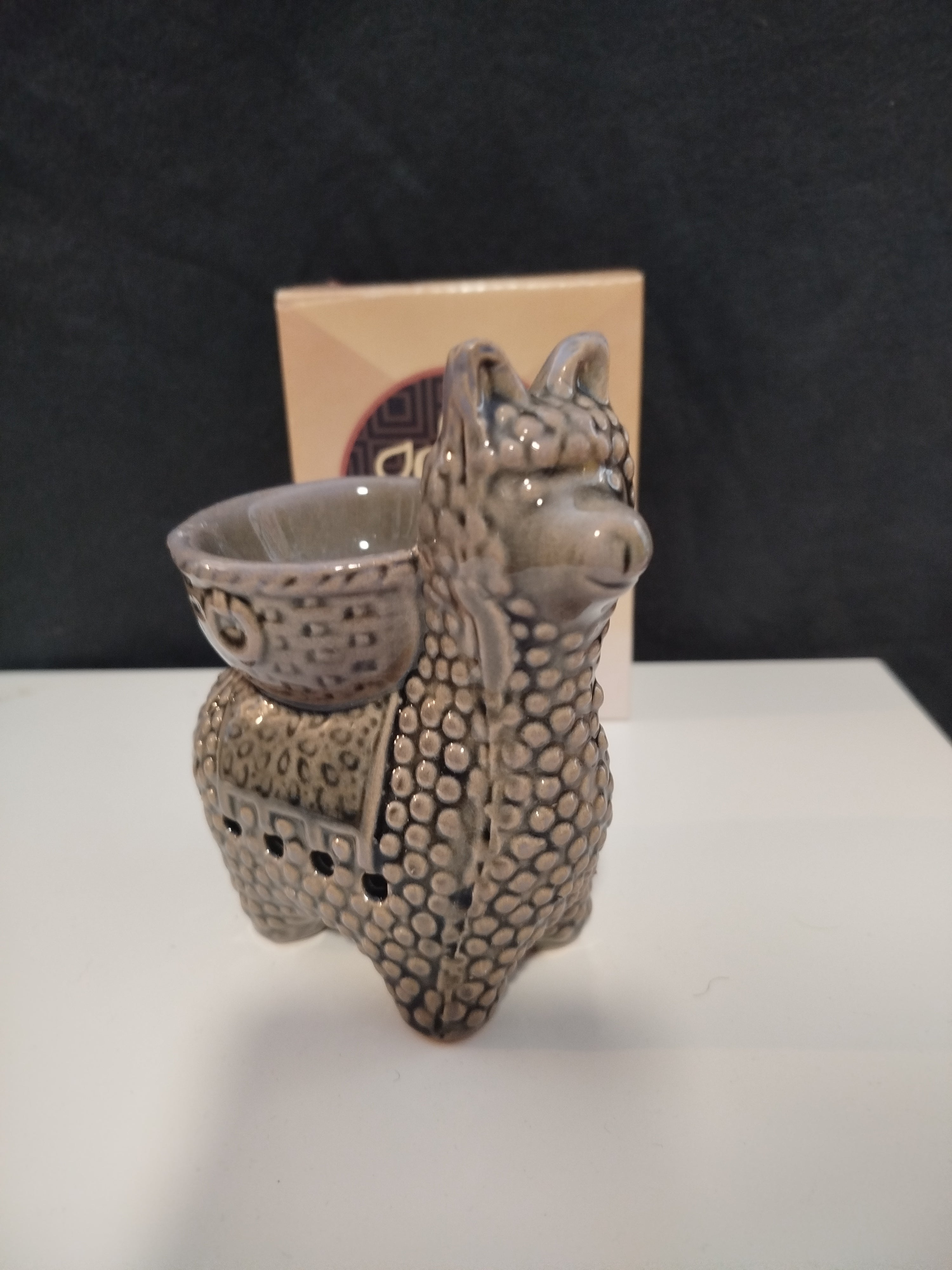 Ölverbrenner Aromalampe Lama Keramik