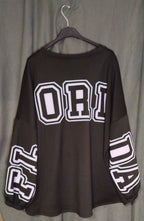 Sweatshirt mit Schriftzug auf der Rückseite onesize (36-42)